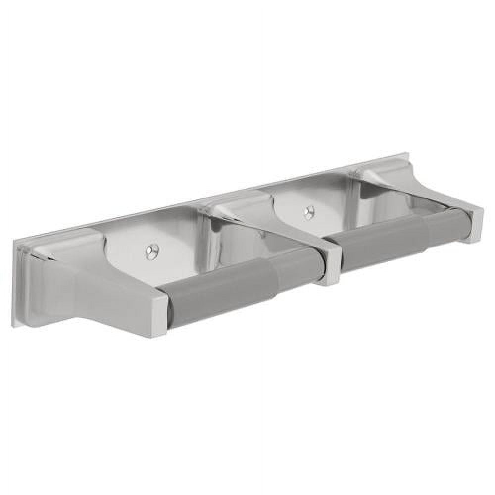 Franklin Brass 980B Recessed Toilet Paper Holder with 2 Plastic Rollers in Polis