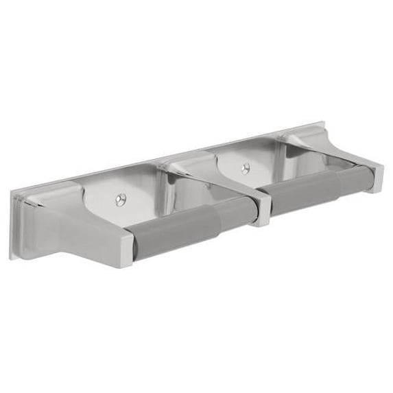 Franklin Brass 980B Recessed Toilet Paper Holder with 2 Plastic Rollers in Polis