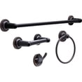 thumbnail image 1 of Franklin Brass Astra 4 Piece Bath Accessory Set Oil Rubbed Bronze ATR64-OB, 1 of 6