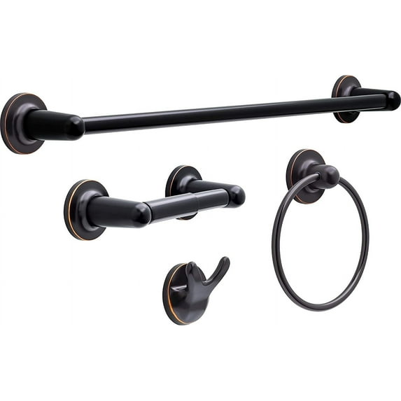 Franklin Brass Astra 4 Piece Bath Accessory Set Oil Rubbed Bronze ATR64-OB