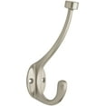 thumbnail image 1 of Franklin Brass B34865k-C Pillop 1-1/2" Wide Coat And Hat Hook - Nickel, 1 of 7