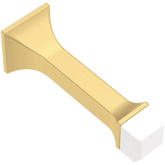Franklin Brass B47252K-117-C Classic Edge 3" Baseboard Mounted Rigid Door Stop - Gold