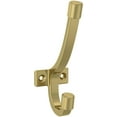 thumbnail image 1 of Franklin Brass B48023k-C Modern Angled 1-9/16" Wide Coat And Hat Hook - Gold, 1 of 7