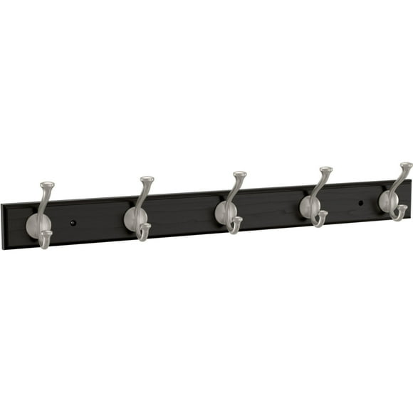 Franklin Brass B48507k-R Casual Farmhouse 26-1/2" Wide Coat And Hat Hook Rack - Matte