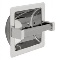 Franklin Brass Century Recessed Toilet Paper Holder, Bright Stainless Steel