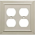 thumbnail image 1 of Franklin Brass Classic Architecture Double Duplex Wall Plate, 1 of 10