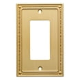 thumbnail image 1 of Franklin Brass Classic Beaded Single Rocker Wall Plate, 1 of 4