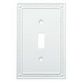 thumbnail image 1 of Franklin Brass W35248 PW C Classic Architecture Double Decorator Wall Plate Switch Plate Cover White, 1 of 6