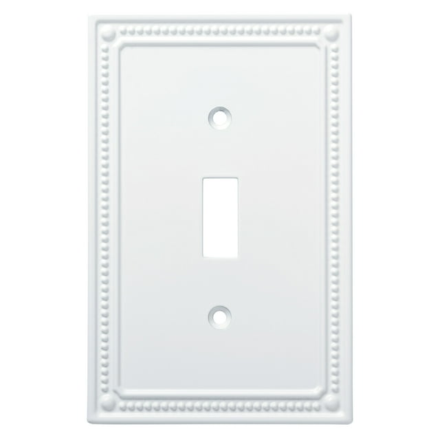 Franklin Brass W35248 PW C Classic Architecture Double Decorator Wall Plate Switch Plate Cover White