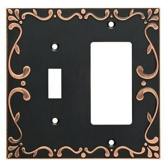 Franklin Brass Classic Lace Switch/Rocker Wall Plate