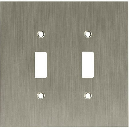 Brainerd 64928 Concave Double Switch Wall Plate - 1 Pack