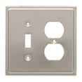 thumbnail image 1 of Franklin Brass Country Fair Single Switch/Duplex Wall Plate in Satin Nickel, 1 of 1
