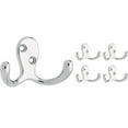 thumbnail image 1 of Franklin Brass Double Prong Robe Hook in Polished Chrome, 5 pack, 1 of 10