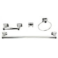 thumbnail image 1 of Franklin Brass Futura 4 -Piece Bath Hardware Set with Mounting Hardware in Chrome, Polished Chrome, 1 of 3