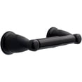 thumbnail image 1 of Franklin Brass Kin50 Kinla Wall Mounted Spring Bar Toilet Paper Holder - Black, 1 of 7