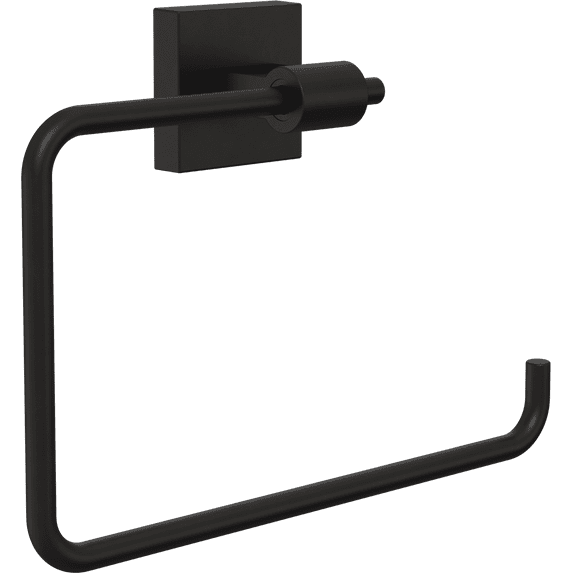 Maxted Towel Ring in Matte Black
