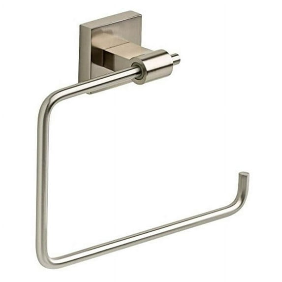 Maxted Towel Ring in Satin Nickel