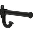 thumbnail image 1 of Franklin Brass Oval Extend-a-Hook, Matte Black, 1 of 7