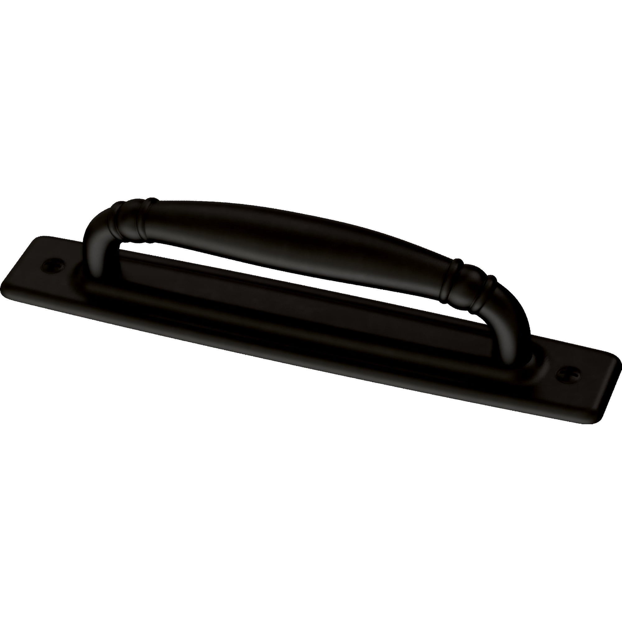 Matte Black Brass 4'' Center to Center Appliance Pull Set