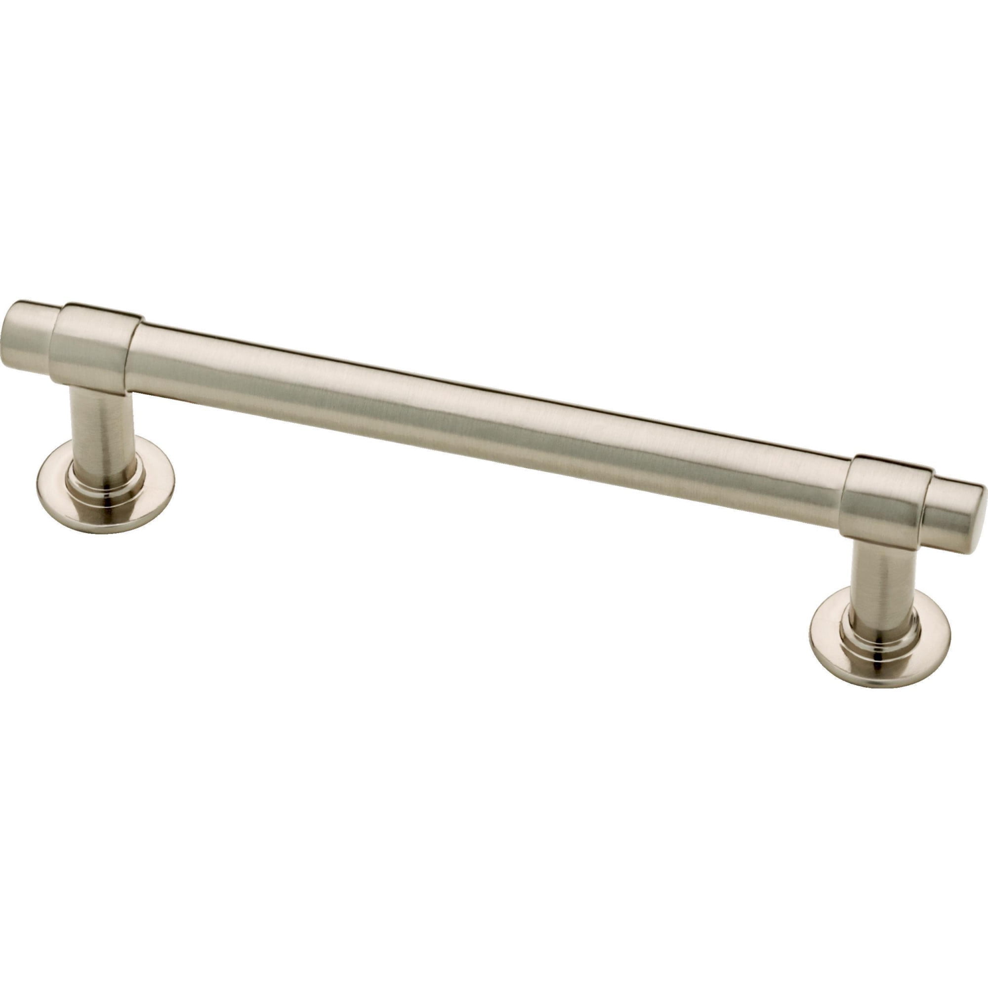 Brushed Nickel 4" Bar Pull with Mounting Hardware