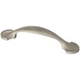 thumbnail image 1 of Franklin Brass P39955Z-SN-B Half Round 3 Inch Cabinet Pull, 3" (76mm), 10-Pack, Satin Nickel, 1 of 7