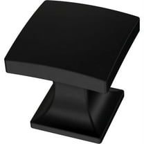 Franklin Brass P41758K-FB-C Lombard Knob 1" (25mm), 1 inch/1 Piece, Flat Black