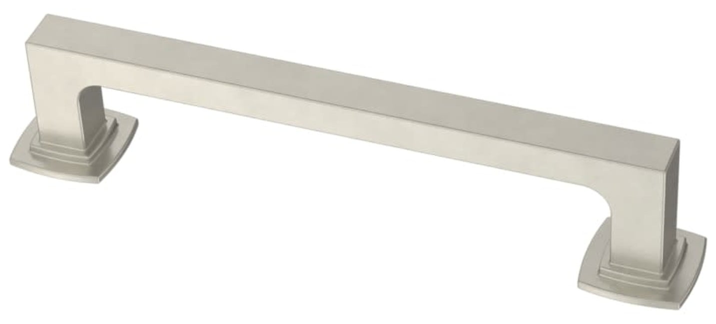 Brushed Nickel Zinc Cabinet Bar Pull with Mounting Hardware