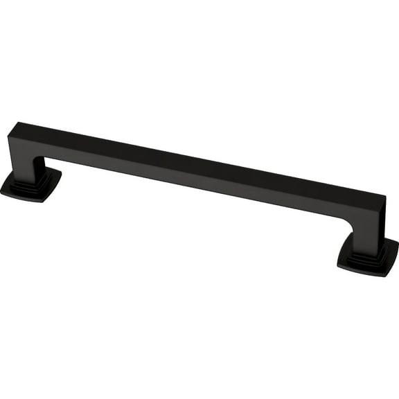 Franklin Brass P41772K-FB 6 5/16" Parrow Cabinet & Drawer Pull Flat Black 5 Pack