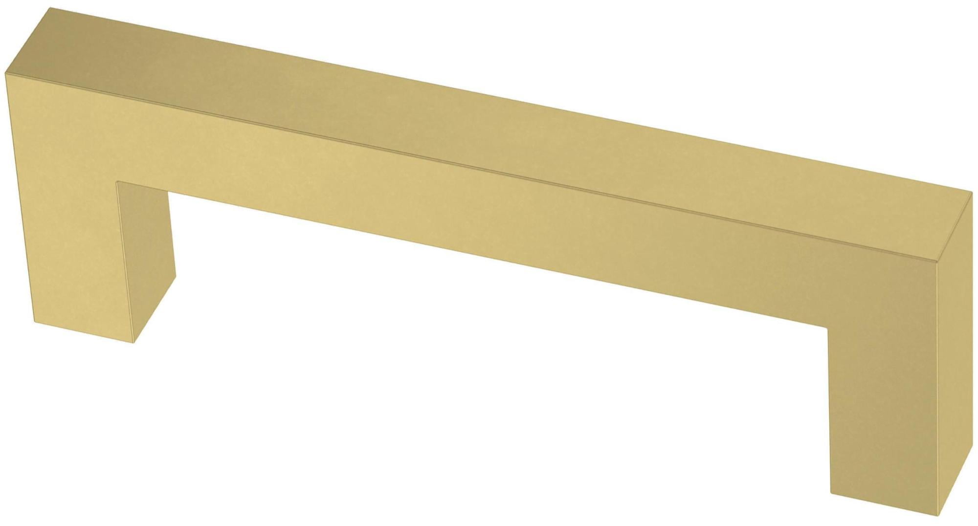 Satin Gold Modern Stainless Steel Cabinet Bar Pulls
