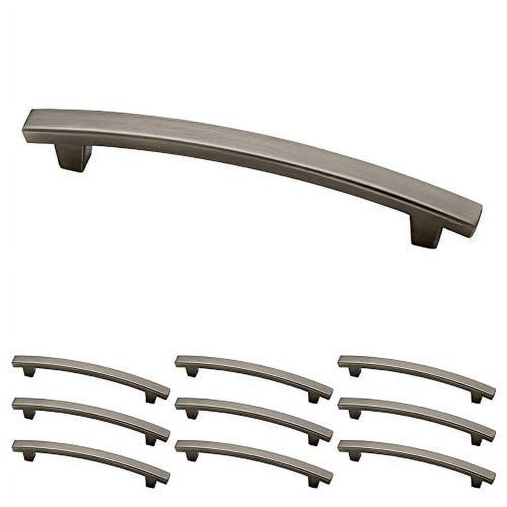 Franklin Brass Parow 10-Pack Cabinet Handles - 5-1/16" Center, Deep Bronze, For Drawers & Cabinets