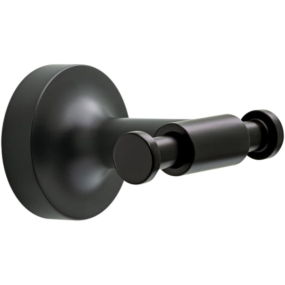 Liberty Hardware VOI35-MB 35 in. Franklin Brass Voisin Towel Hook, Matte Black