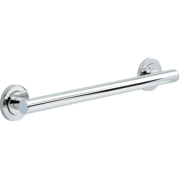Voisin VOI5918-BS 18 Inch x 1-1/4 Inch Decorative ADA Bathroom Shower Grip/Grab Bar