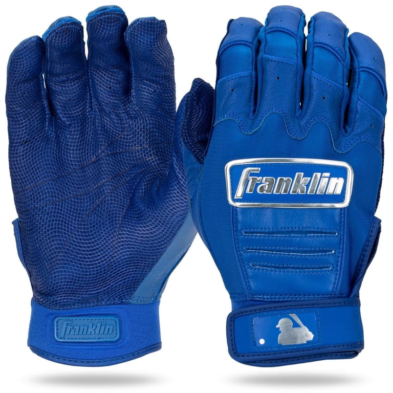 Franklin CFX Pro Chrome Youth Batting Gloves Royal