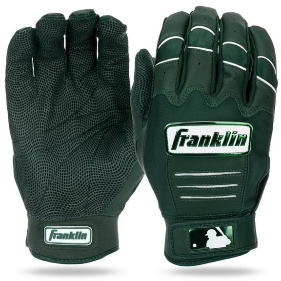 Franklin CFX Pro Hi Lite Youth Batting Gloves Forest Green, size Large