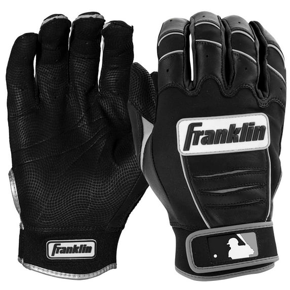 Franklin CFX Pro Series Batting Gloves Pair - Black/Black - M
