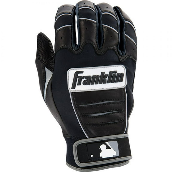 Franklin CFX Pro Series Batting Gloves Pair - Black/Black - XL