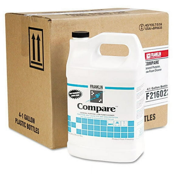 Franklin Cleaning Technology Compare Floor Cleaner 1gal Bottle 4/Carton F216022CT
