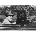 thumbnail image 1 of Franklin D. Roosevelt /N(1882-1945). 32Nd President Of The United States. Roosevelt Photographed With His Scottish Terrier, Fala, C1944. Poster Print by  (18 x 24), 1 of 1