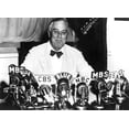 thumbnail image 1 of Franklin Delano Roosevelt /N(1882-1945). 32Nd President Of The United States. Photographed While Making One Of His 'Fireside Chats.' Poster Print by  (18 x 24), 1 of 1