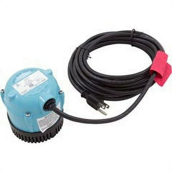 Franklin E 500500 Pump, Submersible, Little Giant, 170 GPH, 70W, 18' Cord