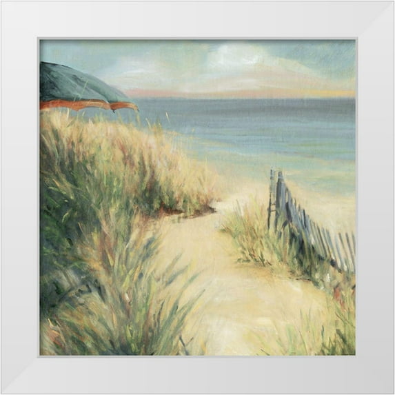 Franklin, Elizabeth 20x20 White Modern Wood Framed Museum Art Print Titled - HAZ03 Bridgeport