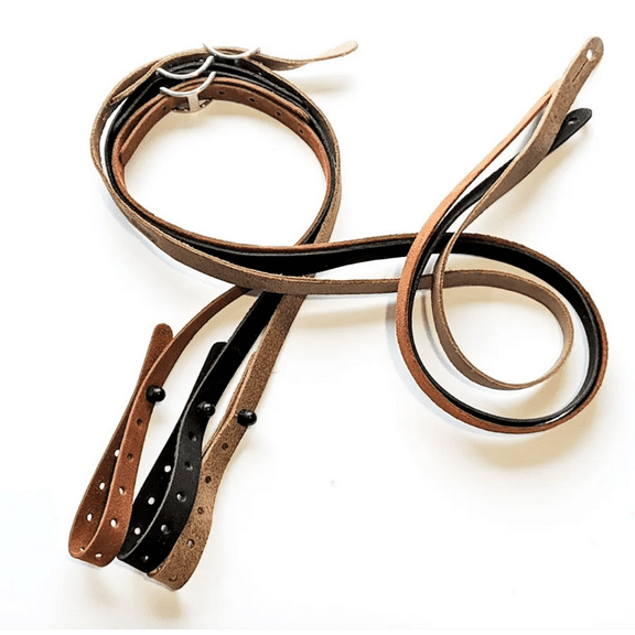 Franklin Glove Leather Mandolin Strap, Cognac