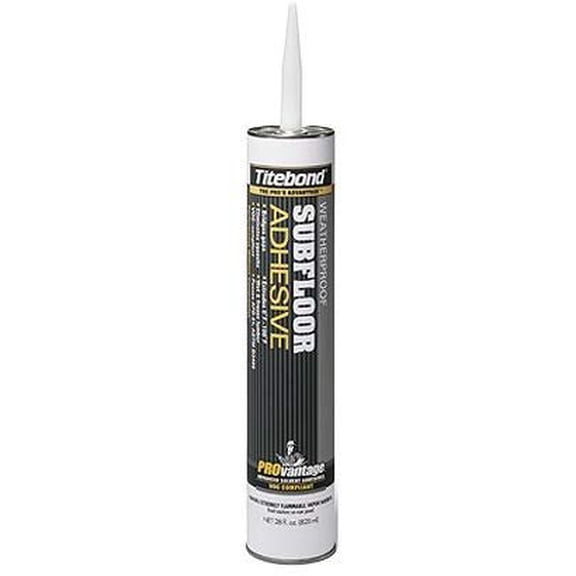 Franklin International Titebond ProVantage Subfloor Adhesive - Easy Installation - 28 Oz. Tube