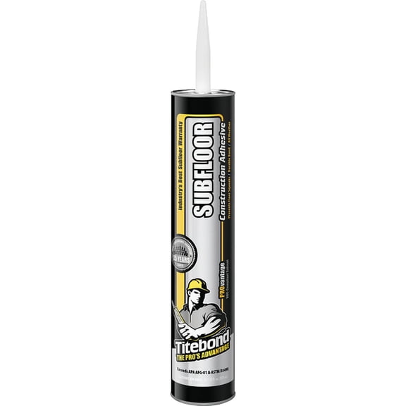 Franklin International Titebond ProVantage Subfloor Adhesive - Easy Installation - 28 Oz. Tube