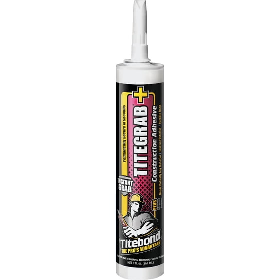 Franklin International Titebond TiteGrab Advanced Polymer Construction Adhesive - Pack of 12