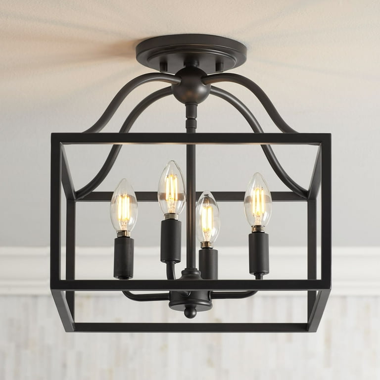 Franklin iron works rustic sales farmhouse ceiling light