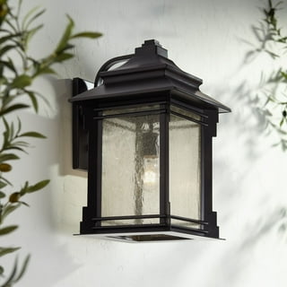 Franklin Iron Works Rustic Outdoor Ceiling Light Hanging Lantern Walnut Bronze 19 1/4 Franklin Iron Works Rustic Outdoor Ceiling Light Hanging Lantern Walnut Bronze 19 1/4