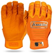 Franklin MLB Chrome CFX Batting Gloves Pair SM Orange