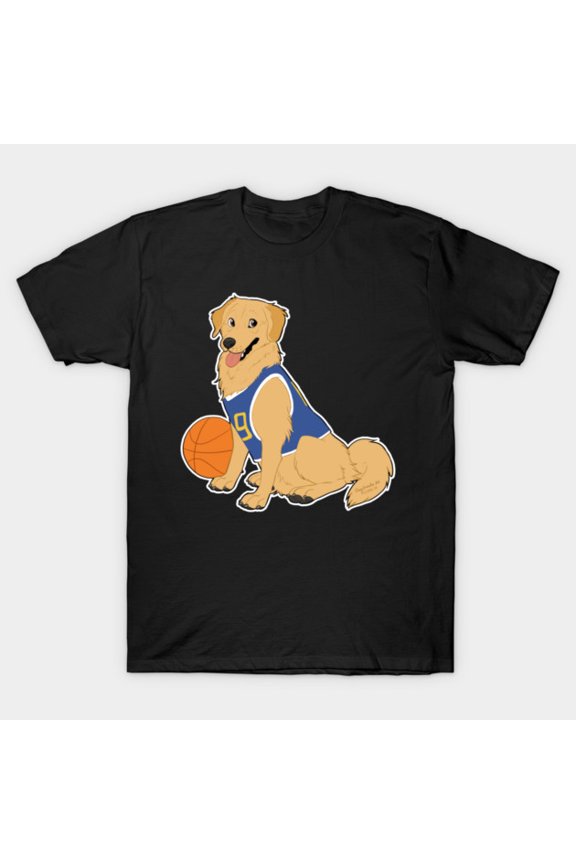 Franklin Puggle Watercolor Artistic Puppy Pet Portrait Unisex T-Shirt, for men & women, up to size 5XL