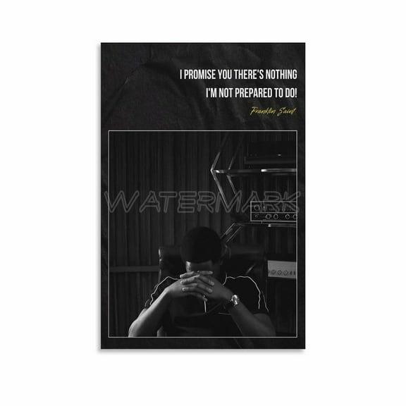 Franklin Saint Poster,Snowfall TV Show (4) Canvas for Living Room Bedroom Decor